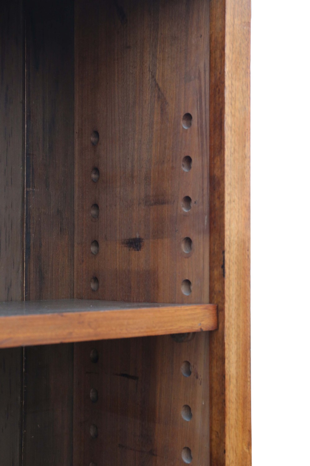Antique large fine quality 19th Century walnut adjustable bookcase View III