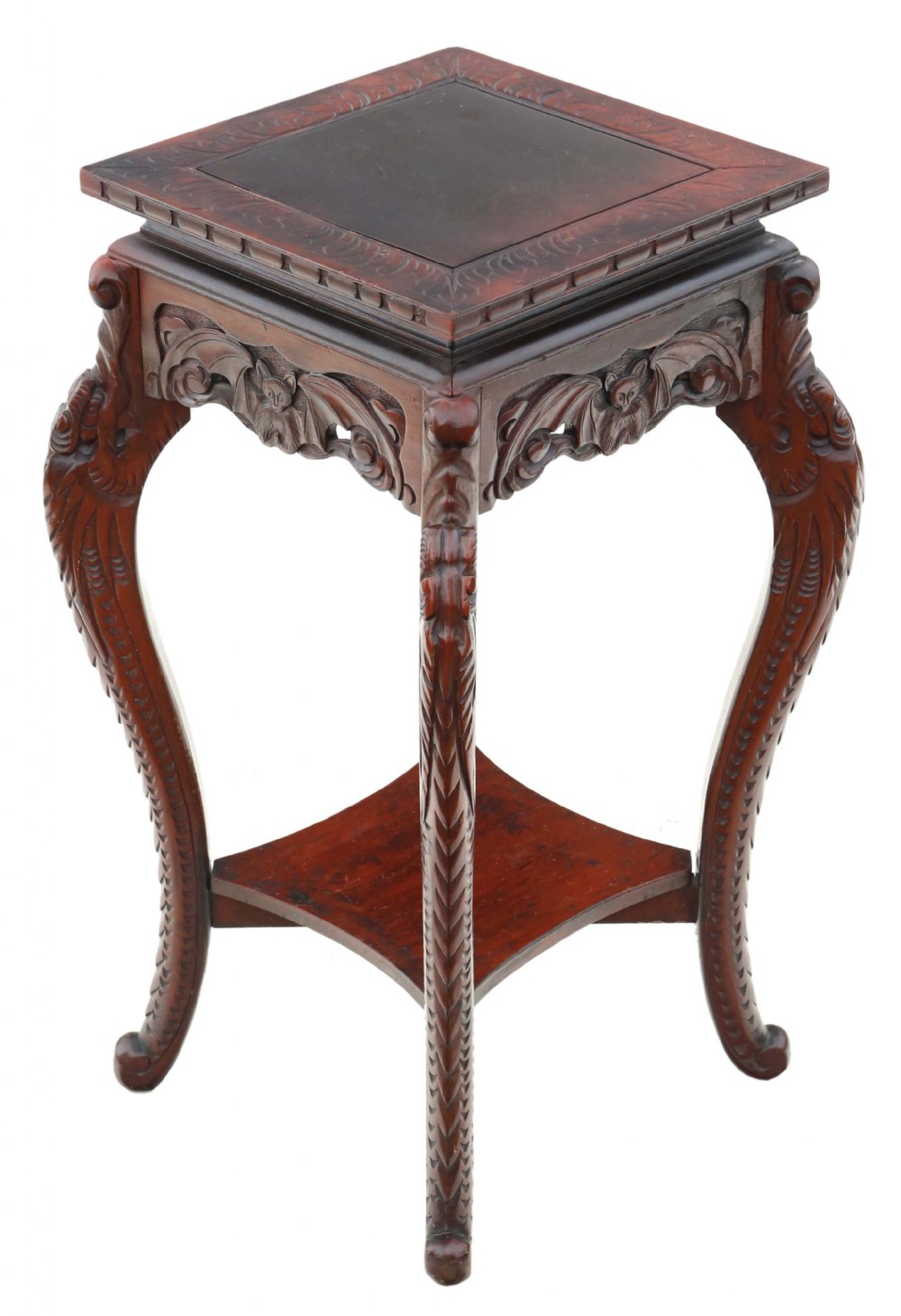 Antique C1920 Chinese oriental painted side table