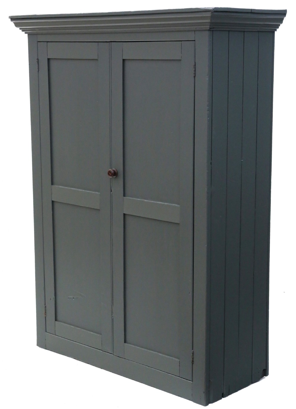 Antique quality painted housekeeper's larder cupboard 19th Century View III