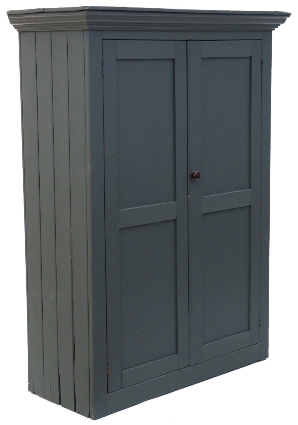 Antique quality painted housekeeper's larder cupboard 19th Century View IV