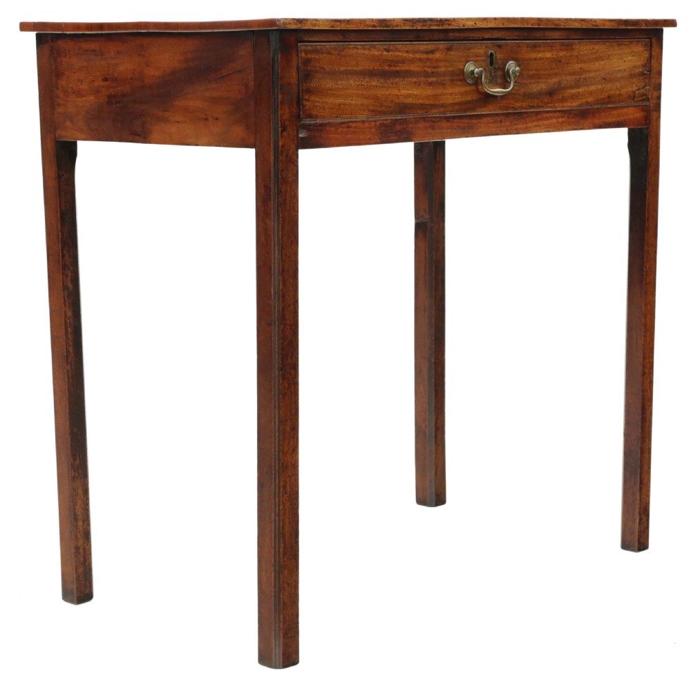 
Antique quality late 18th Century mahogany writing table View II