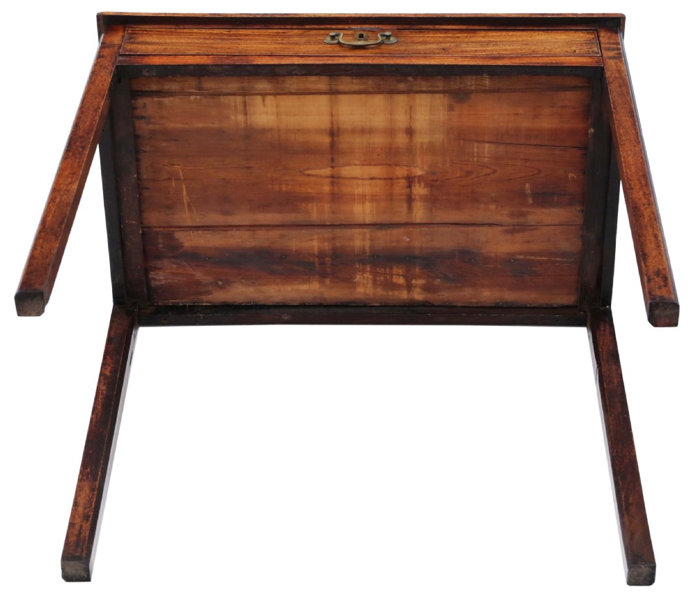 
Antique quality late 18th Century mahogany writing table View VI