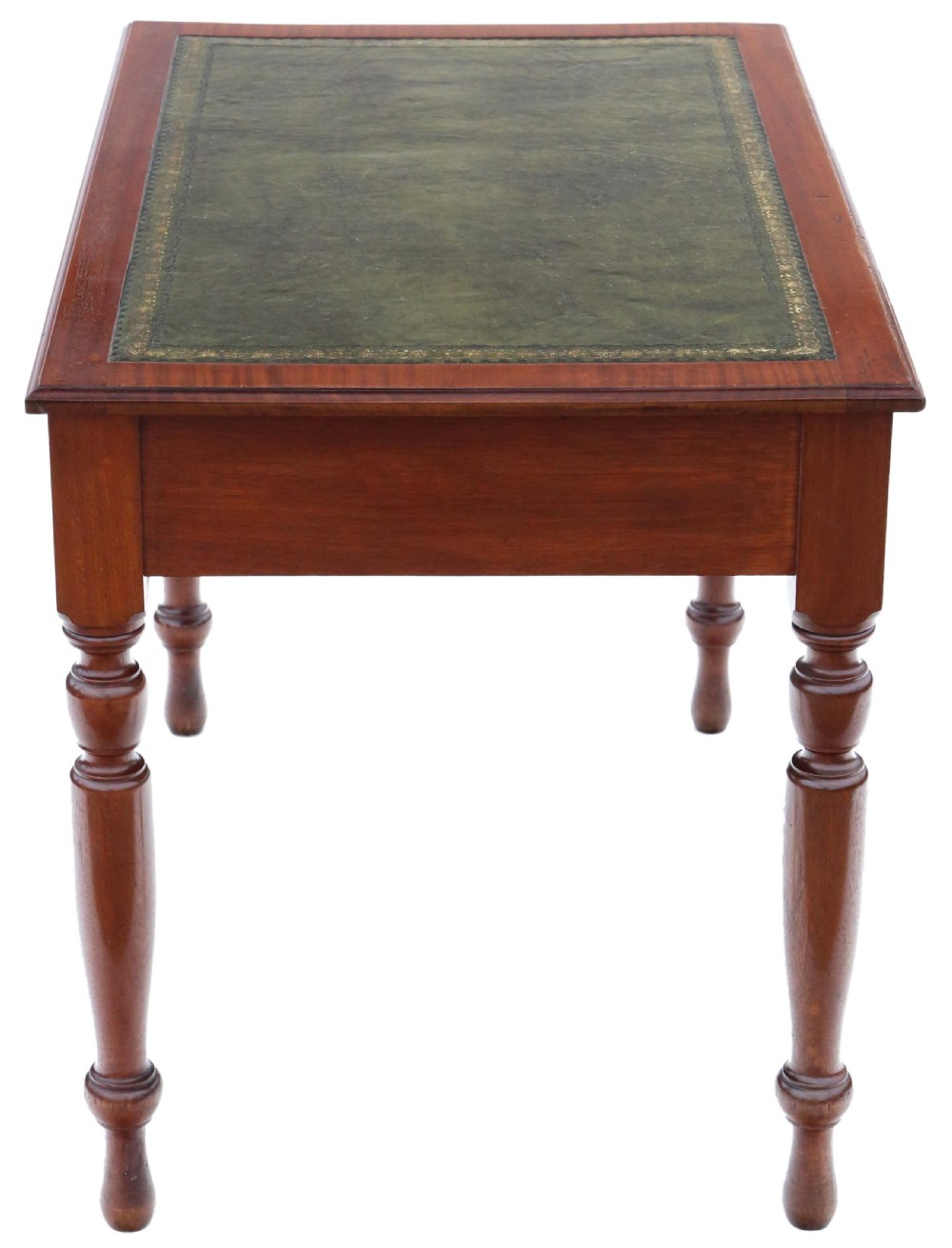 Antique late 19th Century mahogany writing table View VII