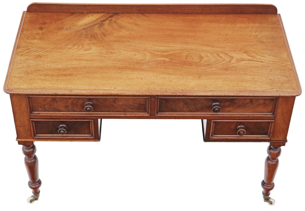 
Antique fine quality 19th Century mahogany writing table View II