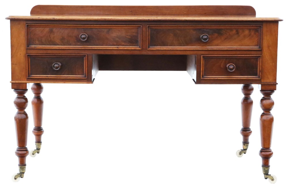 
Antique fine quality 19th Century mahogany writing table View III