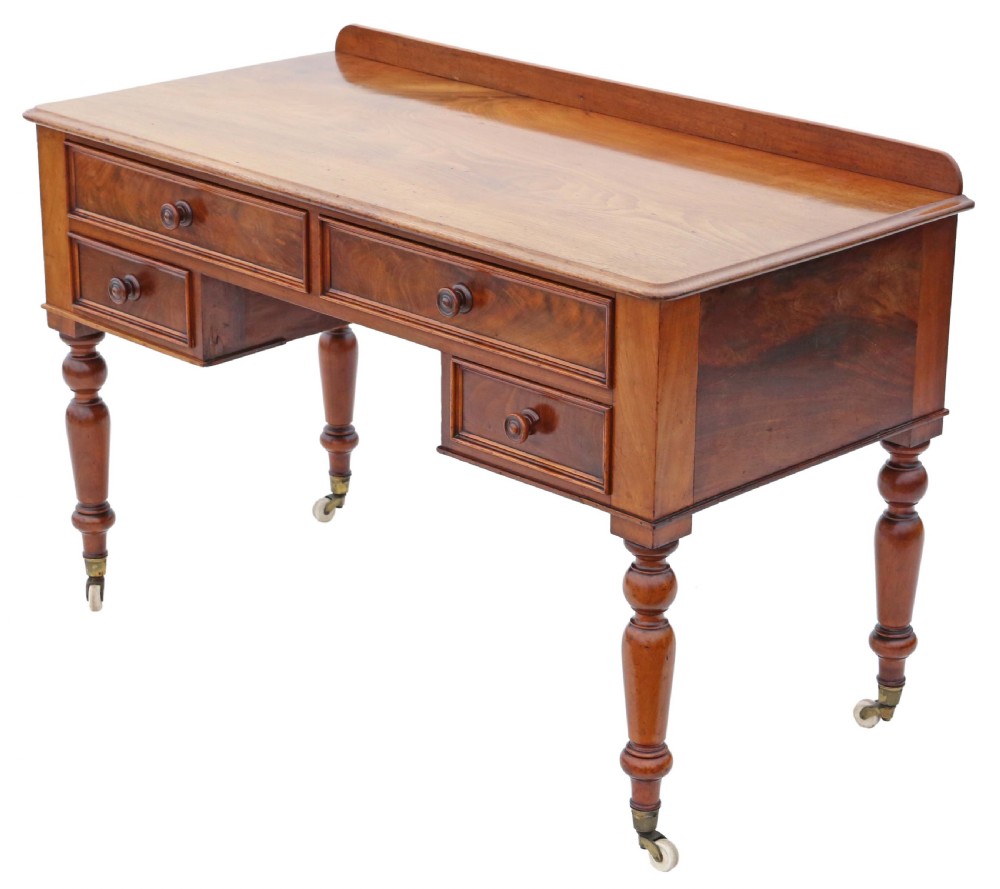 
Antique fine quality 19th Century mahogany writing table View IV
