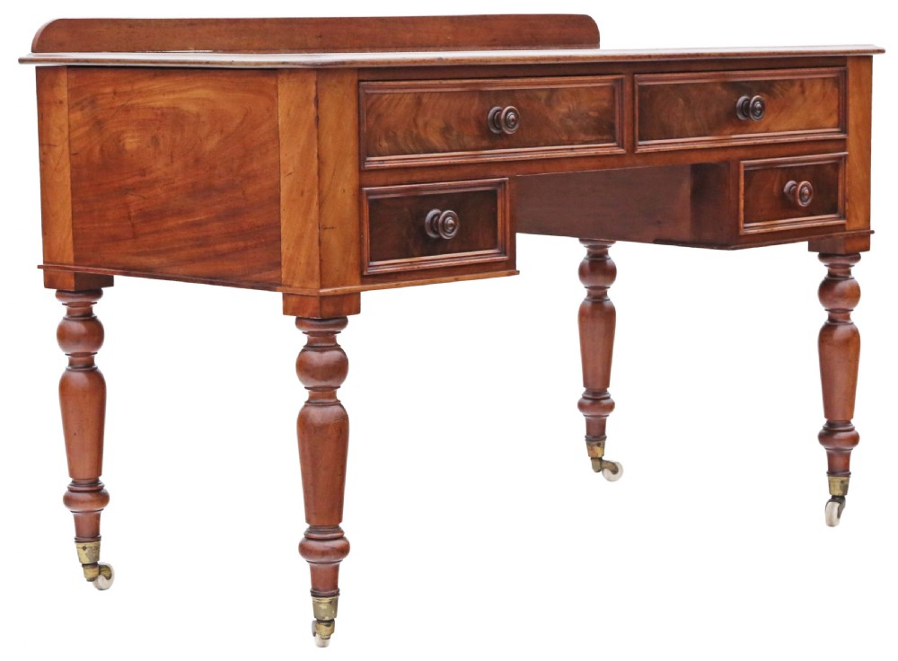 
Antique fine quality 19th Century mahogany writing table View V