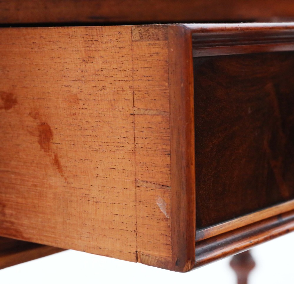 
Antique fine quality 19th Century mahogany writing table View VI