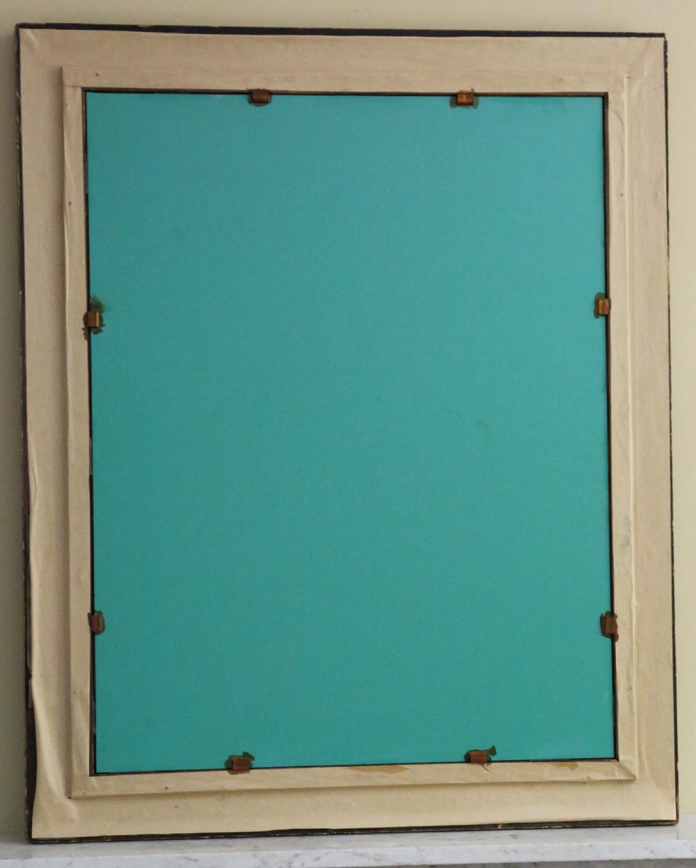 Antique large quality gilt overmantle wall mirror 19th Century View VI