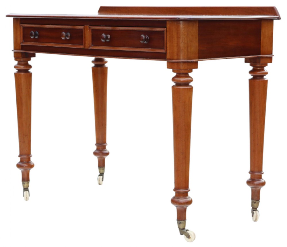 Antique fine quality 19th Century mahogany writing table View III