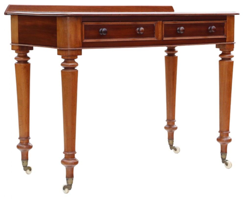 Antique fine quality 19th Century mahogany writing table View VI