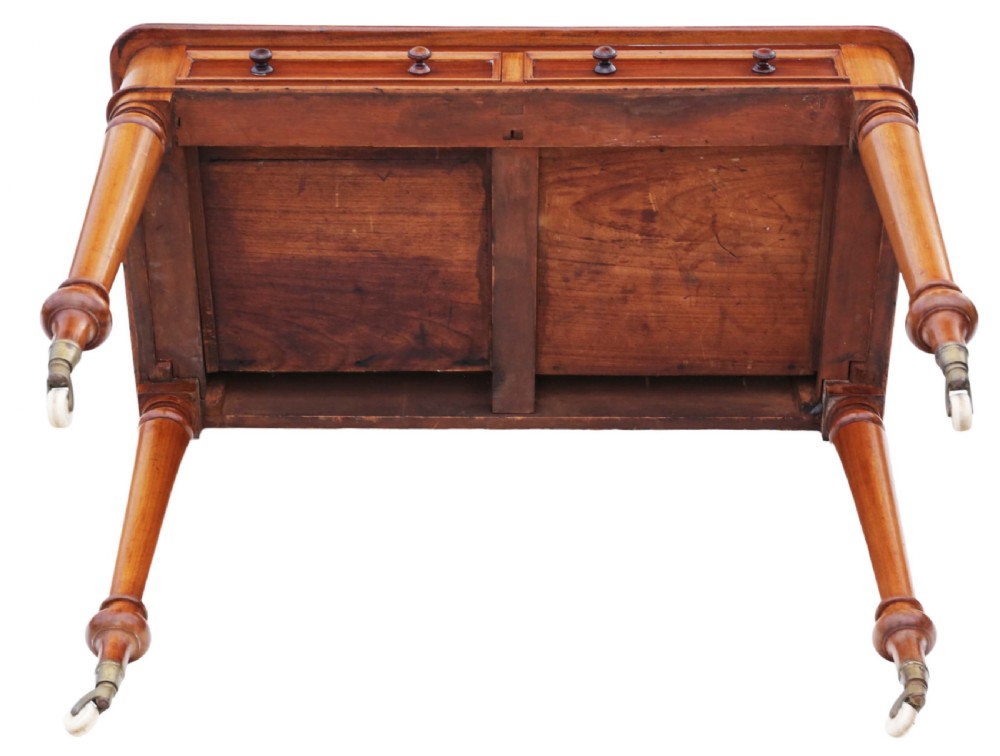 Antique fine quality 19th Century mahogany writing table View VII