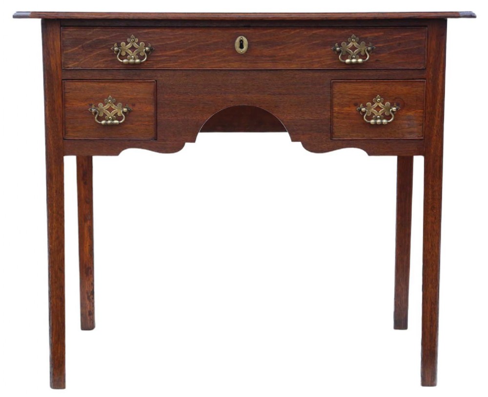 Fine Quality Antique 19th Century Oak large bedside dressing table