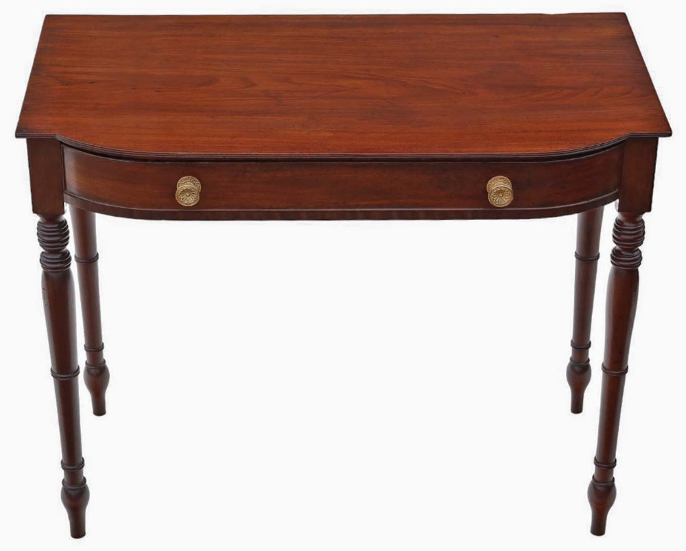Fine Quality Antique Regency Mahogany Writing Table - C1825