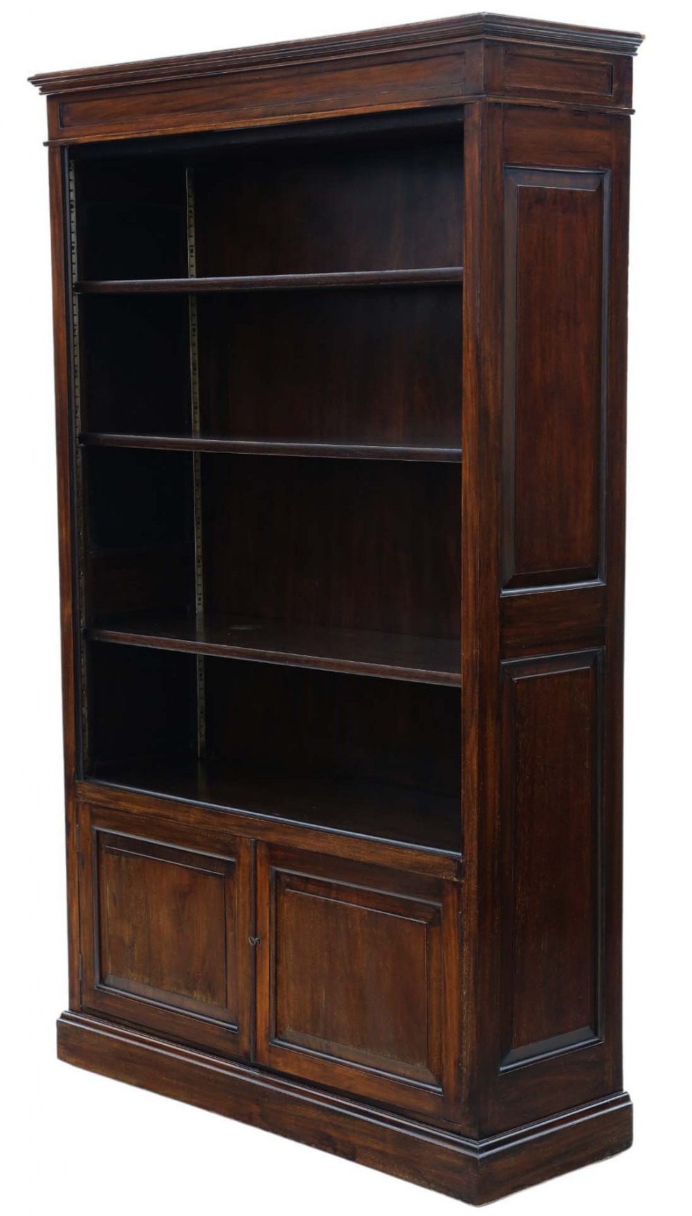 Very Large Quality Antique mahogany Adjustable Bookcase - Circa 1920 Cooke's