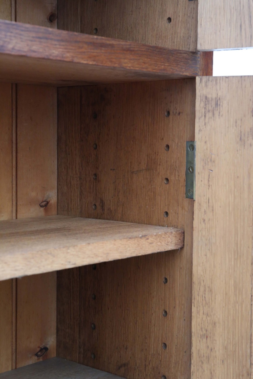 Antique Oak Housekeeper's Estate Cupboard C1910 - High-Quality Storage View V