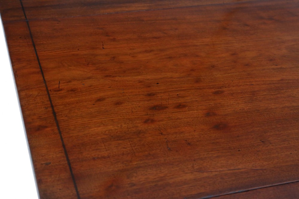 Antique 19th Century Mahogany Extending Dining Table - Triple Pedestal, Large 11' Fine Quality View III