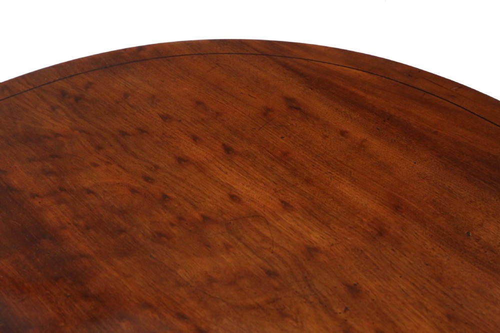 Antique 19th Century Mahogany Extending Dining Table - Triple Pedestal, Large 11' Fine Quality View V