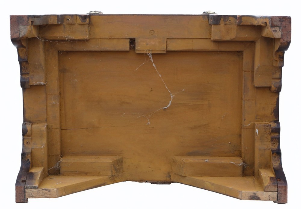 A Georgian Revival mahogany chest of drawers with four graduated drawers, brass ring handles, boxwood inlay, and bracket feet. View VIII