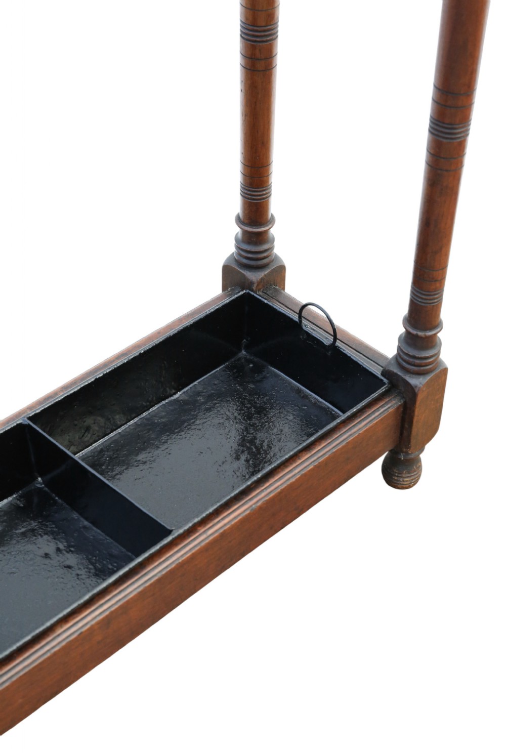 Antique c.1900 Mahogany Umbrella Stand – Fine Quality Country House Furniture View II