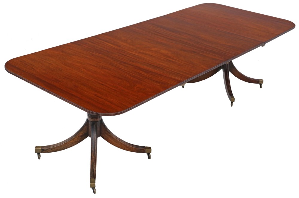 Antique Late 19th Century Mahogany Extending Dining Table – Large 8'9