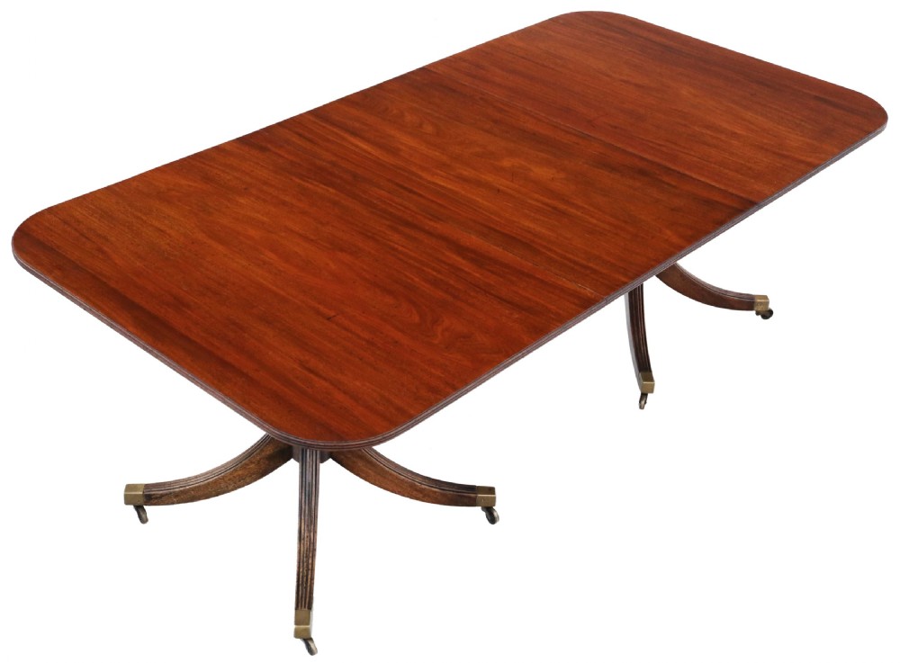 Antique Late 19th Century Mahogany Extending Dining Table – Large 8'9