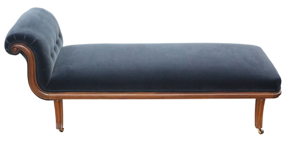 Antique 19th Century Mahogany Day Bed– Fine Quality View IX