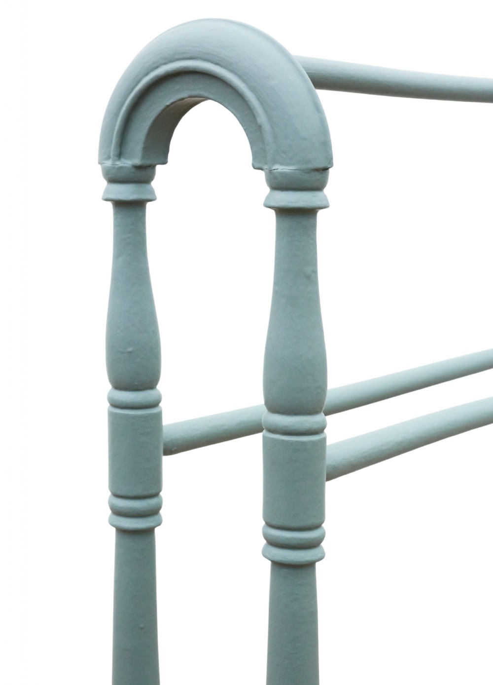 Antique 19th Century Green Painted Towel Rail Stand – Fine Quality View III