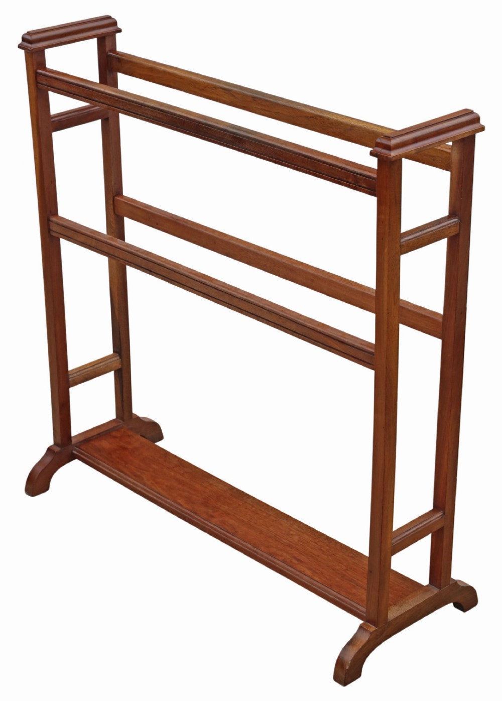 Antique c.1920 Mahogany Towel Rail– Fine Quality