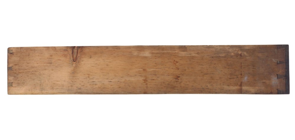 A 19th-century Victorian pine drop-leaf kitchen table featuring turned fruitwood legs, a single end drawer with a wooden knob, and a warm natural finish. View VIII