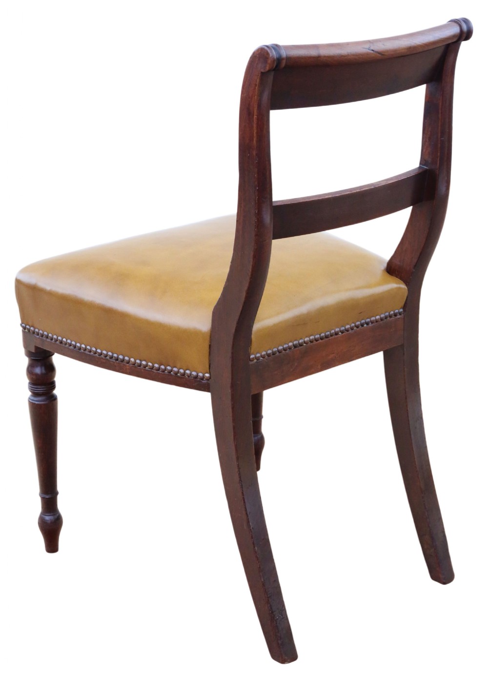 Antique Early 19th Century Fine Quality Set of 8 Georgian Dining Chairs View IV