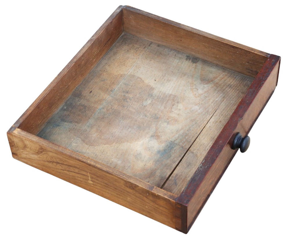 A Georgian oak drop-leaf Pembroke table featuring turned legs, a single end drawer, and brass castors. View VI