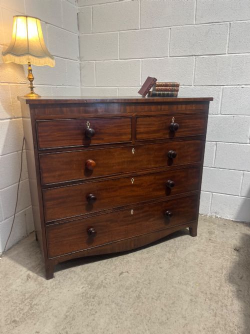 Antique 19th Century Mahogany Chest of Drawers