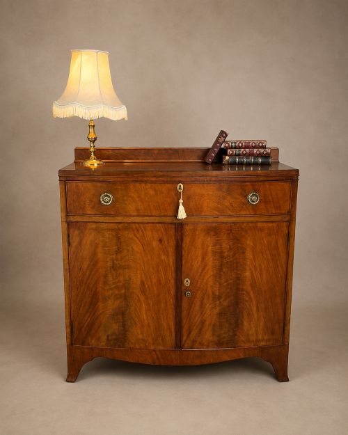 Antique Late 19th Century Mahogany Cupboard