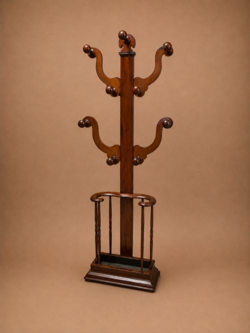 Antique 19th Century Mahogany Hall Stand