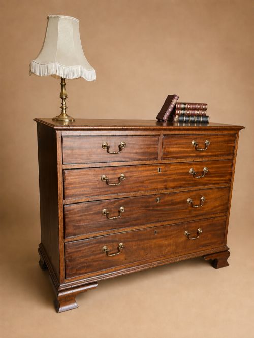 Antique Georgian Mahogany Chest of Drawers