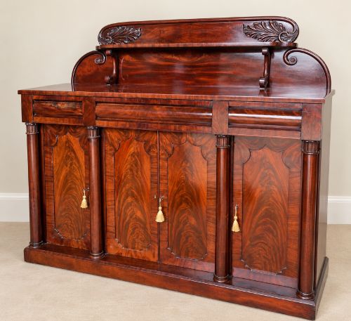 Antique 19th Century Mahogany Sideboard