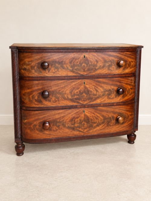 Antique Regency Mahogany Chest of Drawers