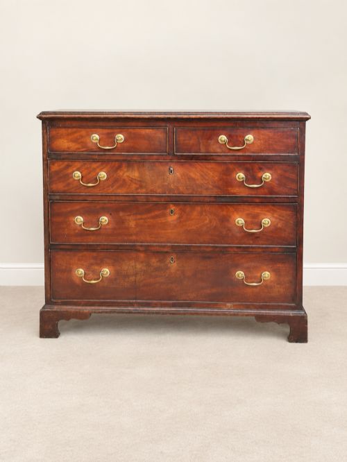 Antique Small Georgian Mahogany Chest of Drawers