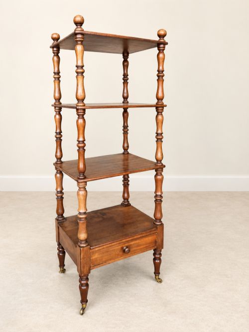 Antique 19th Century Mahogany Wotnot