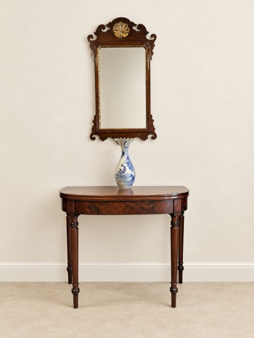 Antique Georgian Wall Hanging Mirror