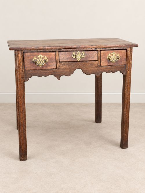 Antique 18th Century Oak Lowboy