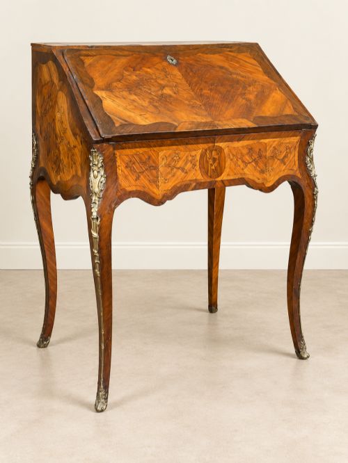 Antique Inlaid Bureau