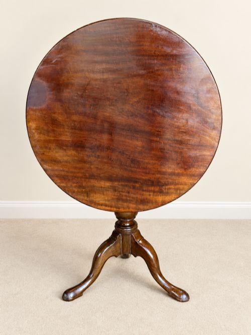 Antique Georgian Mahogany Tripod Table