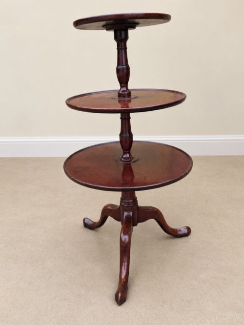 Antique Georgian Mahogany Dumb-waiter