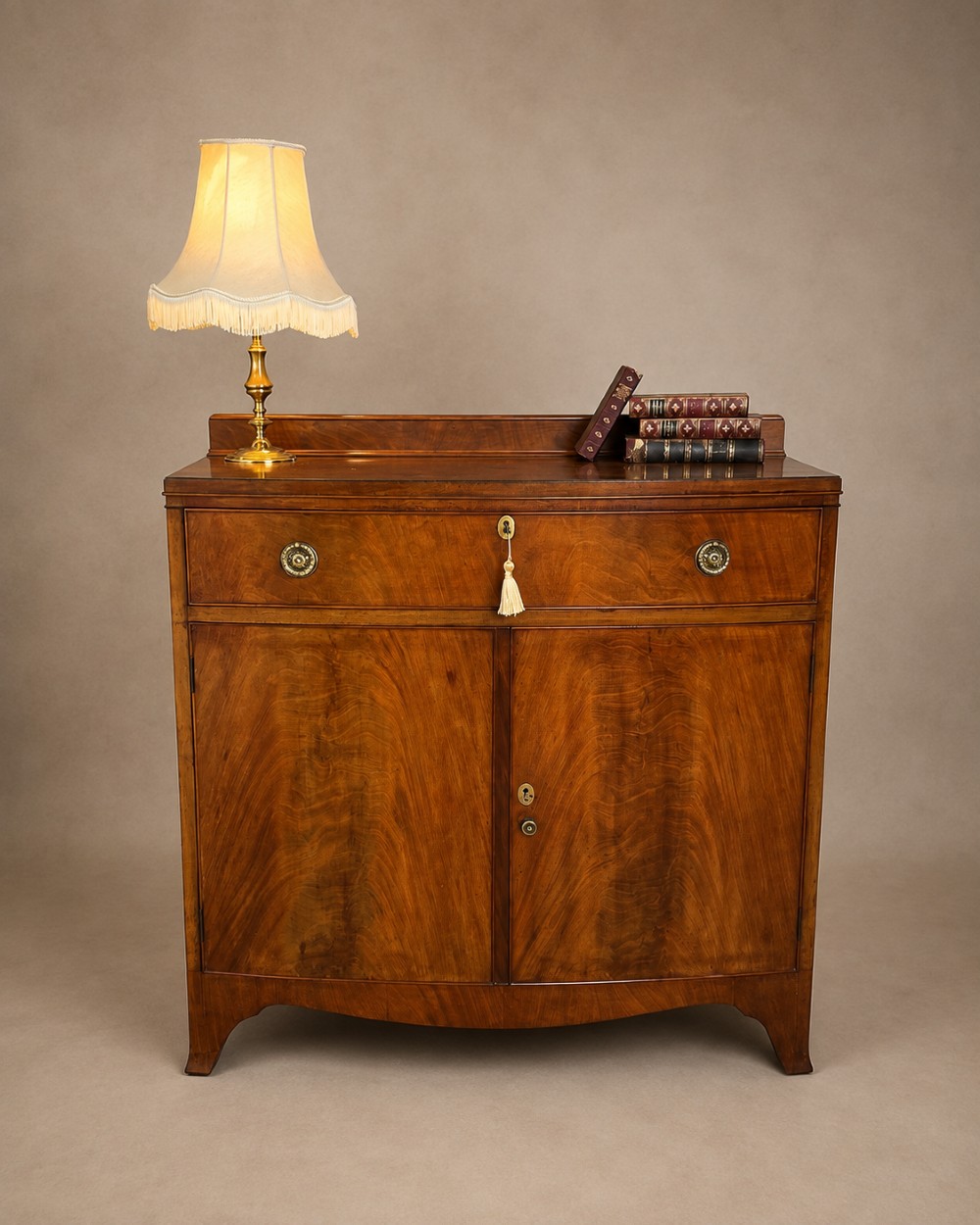 Antique Late 19th Century Mahogany Cupboard