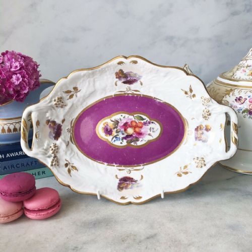 Early 19th Century Serving Dish, Possibly Hicks and Meigh, C.1820, Floral