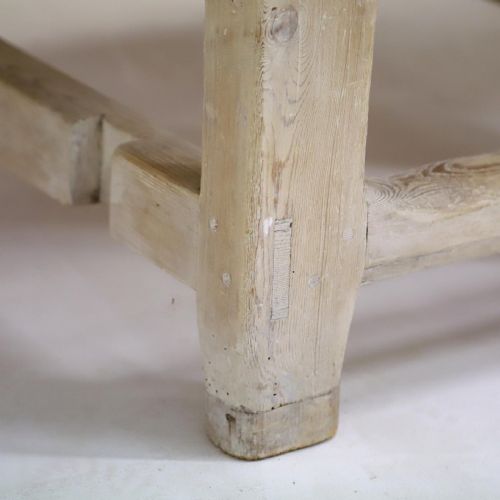 SWEDISH 18TH CENTURY GATELEG TABLE BASE WITH LATER WASH - ADDITIONAL PHOTO 7