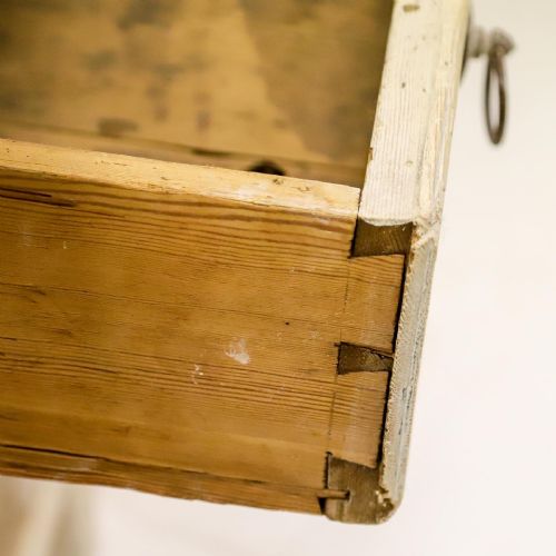 SWEDISH 18TH CENTURY GATELEG TABLE BASE WITH LATER WASH - ADDITIONAL PHOTO 8