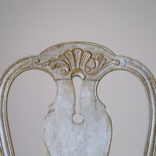 SWEDISH GUSTAVIAN STYLE 20TH CENTURY PAIR OF ARMCHAIRS - ADDITIONAL PHOTO 4